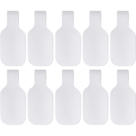 SpeaKa Professional SP-13756880  Kabelmarkierer  Beschriftungsfläche: 20 x 38 mm Weiß  10 St.