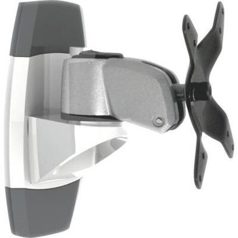 SpeaKa Professional SP-3947552 1 parte Supporto a muro per monitor 25,4 cm (10) - 81,3 cm (32) Argento/Nero Inclinabi