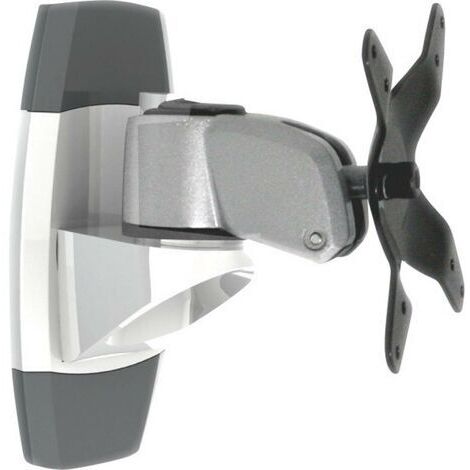 SpeaKa Professional SP-3947552 simple Support mural pour écran 25,4 cm (10") - 81,3 cm (32") argent-noir inclinable, mobile, rotatif R68666