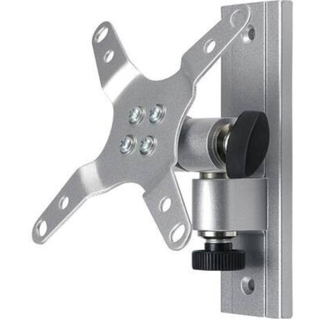 SpeaKa Professional SP-6444404 1 parte Supporto a muro per monitor 33,0 cm (13) - 76,2 cm (30) Argento Inclinabile, G
