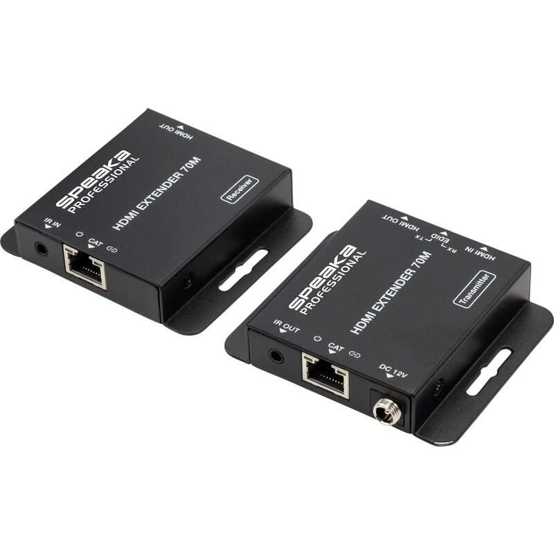Speaka Professional - Prolongateur hdmi SP-HDE-200 hdmi™ câble réseau RJ45 70 m Y387002