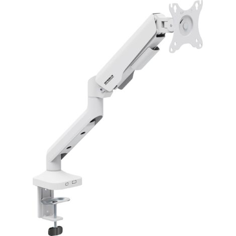 SpeaKa Professional Support de table pour écran SP-MM-1030 1 Écran(s) 43,2 cm (17) - 101,6 cm (40) blanc réglable en