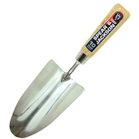 Spear & Jackson 3010TR Cazzuola a mano in acciaio inossidabile Neverbend