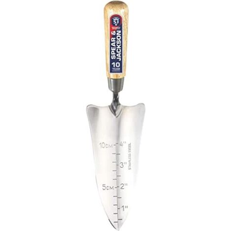 Spear & Jackson 3020SP Cazzuola da trapianto in acciaio inossidabile Neverbend