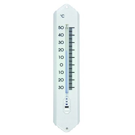 SPEAR & JACKSON 53091 THERMOMÈTRE PLASTIQUE 20 CM BLANC