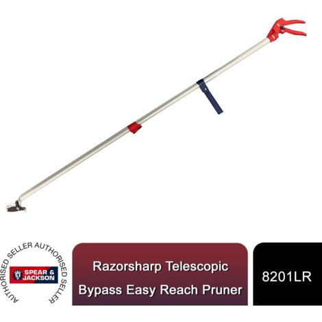 Spear & Jackson 8201LR Razorsharp Telescopic Bypass Easy Reach Pruner