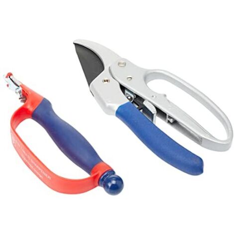Spear & Jackson CUTTINGSET1 Set di cesoie a cricchetto e affilacoltelli