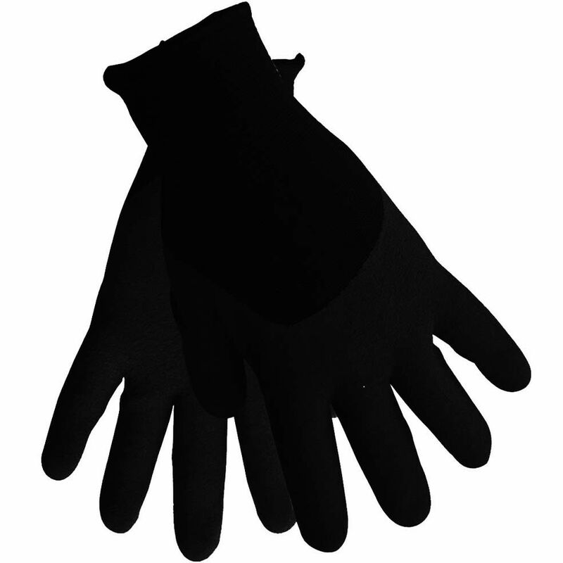 Kew Garden Thermal Garden Gloves - Large - Black - Spear&jackson