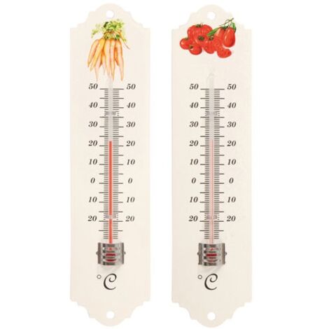 SPEAR & JACKSON - Thermomètre métal 20cm déco potager
