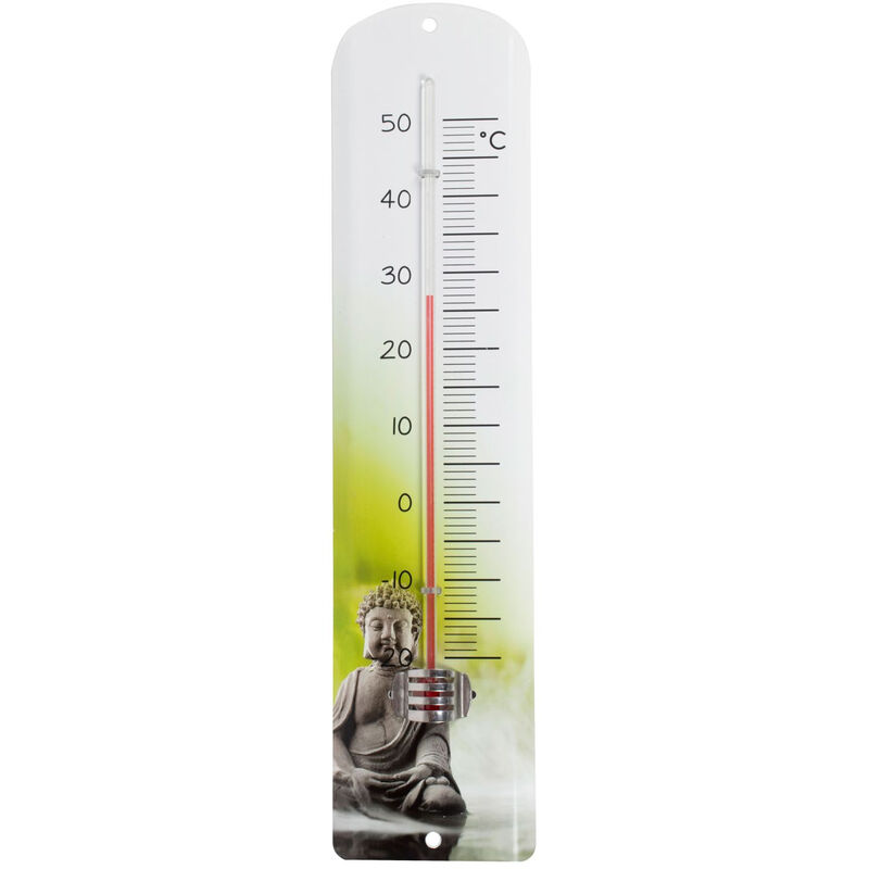 Spear&jackson - Thermomètre métal 30 com déco zen bouddha