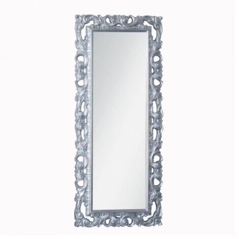 Specchiera colore argento verniciato 76x180 cm - Anna