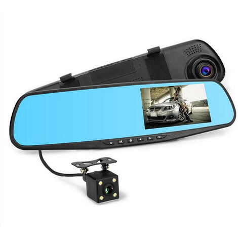 Specchietto Retrovisore Auto Telecamera DVR 1080p Full HD 4.3'' TFT Retro Camera