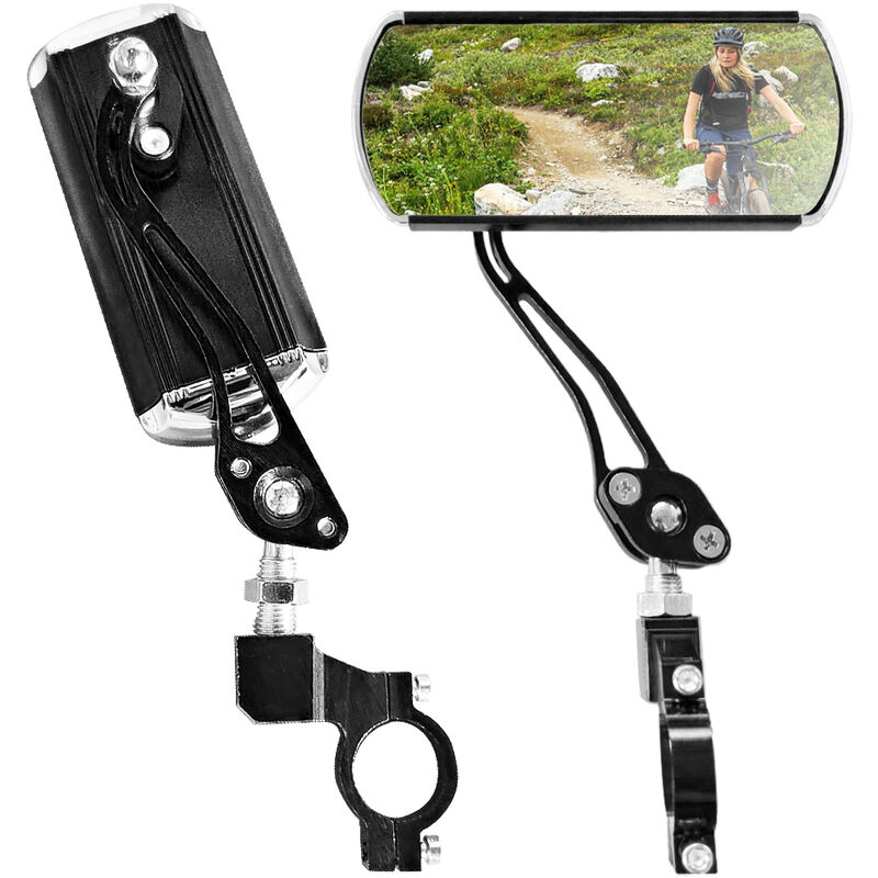 Specchietto retrovisore in lega di alluminio