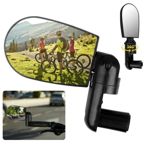 Specchietto retrovisore per bicicletta, specchio convesso pieghevole per mountain bike, bici da strada