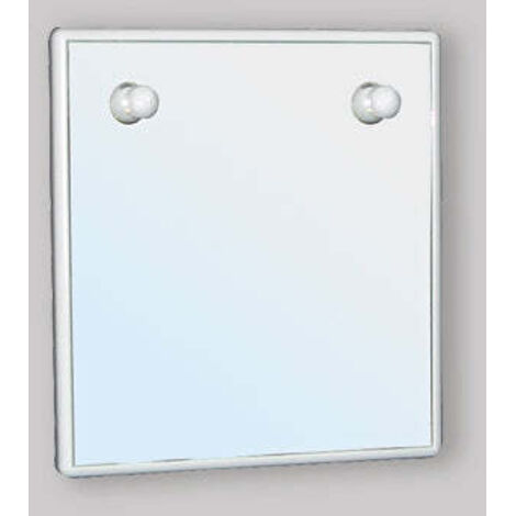 specchio 55x60 con luci bianco