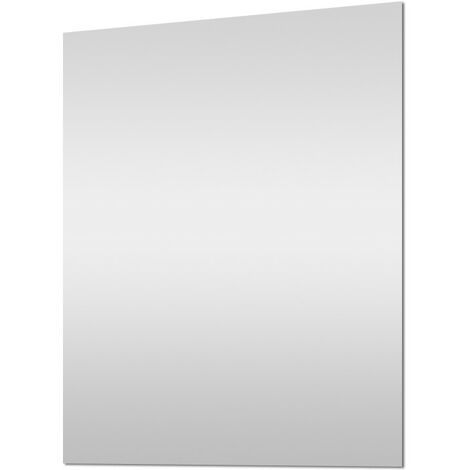 Specchio a filo lucido 50x70 cm installazione reversibile