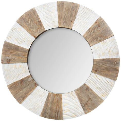 Specchio a rilievo in legno Jade D90cm - Atmosphera créateur d'intérieur