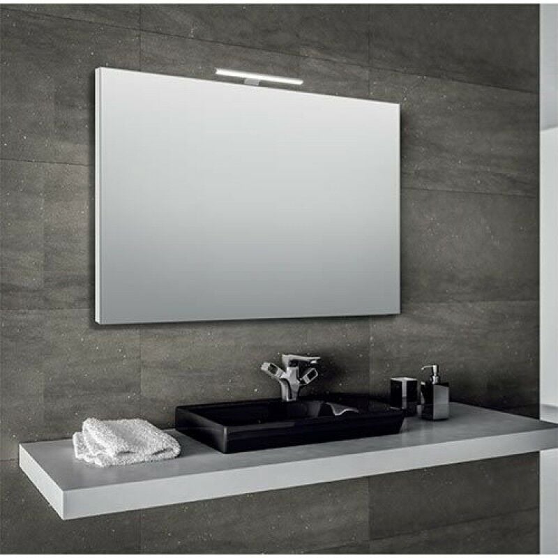 Specchio bagno 100x70 cm con lampada led