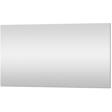 INBAGNO Specchio bagno 105x70 cm a filo lucido con installazione reversibile