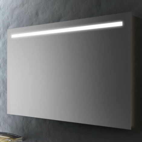 Specchio bagno 120x70 cm con striscia LED   Specchio con luce