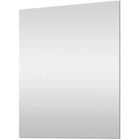 Specchio bagno 50x70 a filo lucido con installazione reversibile