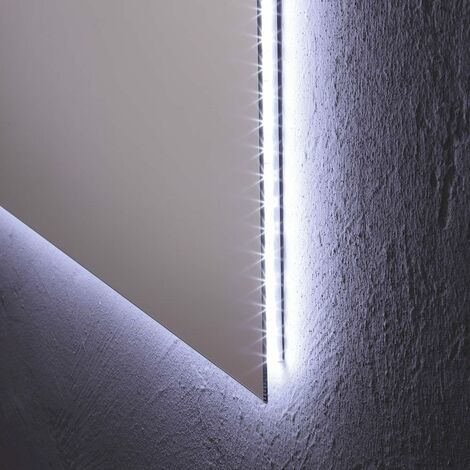 SPECCHIERA CON ILLUMINAZIONE PERIMETRALE A LED 100x70 CM