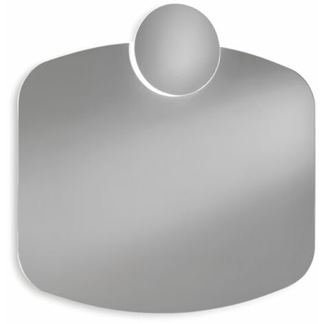 Specchio bagno 70 cm BRAVE con applique LED