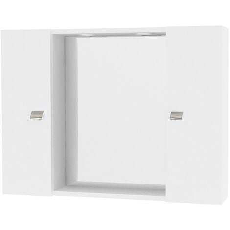 Specchio bagno bianco