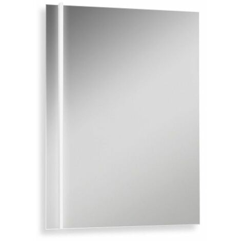 Specchio bagno con luce led senza cornice 50x70 cm