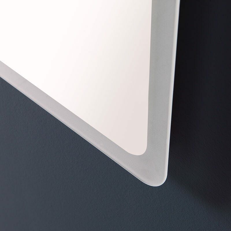 Bianco Freddo 120x80cm Alasta Specchio Chicago Illuminazione da Bagno Specchio Controluce LED A++ Specchio da Parete Molte Dimensioni