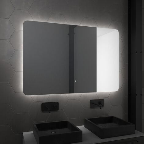 Miroir salle de bain LED auto-éclairant ATMOSPHERE