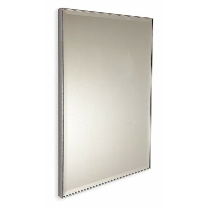 Miroir de salle de bains sur mesure avec bords biseautés et cadre jusqu'à 150 cm jusqu'à 70 cm