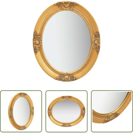 Specchio barocco -  Specchio da Parete Stile Barocco 50x60 cm Oro