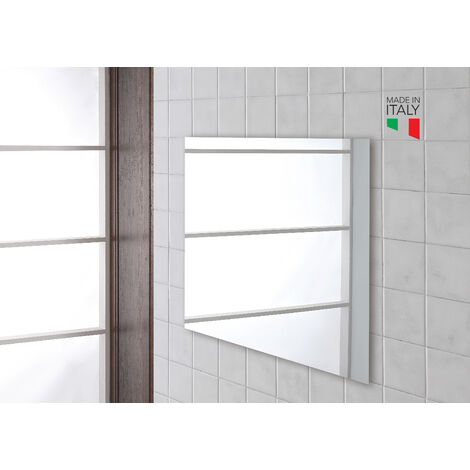 Specchio Basic rettangolare 60x80 Reversibile filo lucido di