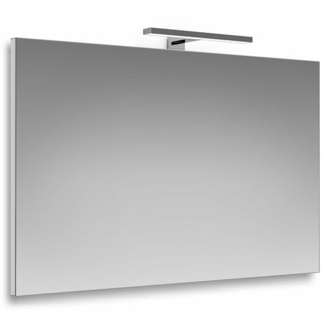 SPECCHIO C/TELAIO LAMPADA LED 30 CM.100X70