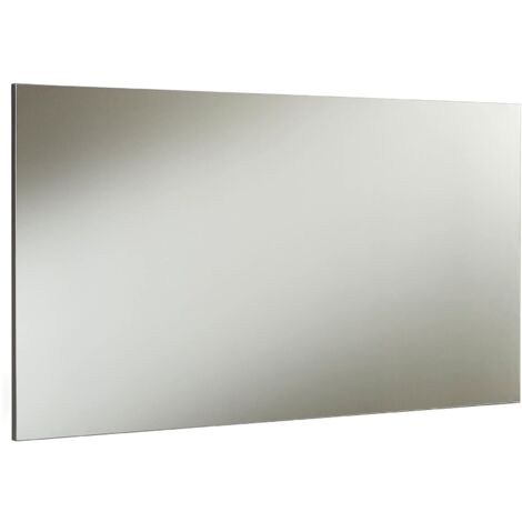 Specchio Cile, Materiale Struttura in Legno Nobilitato, Materiale Struttura in Vetro Made in Italy, 2x65h cm Nero