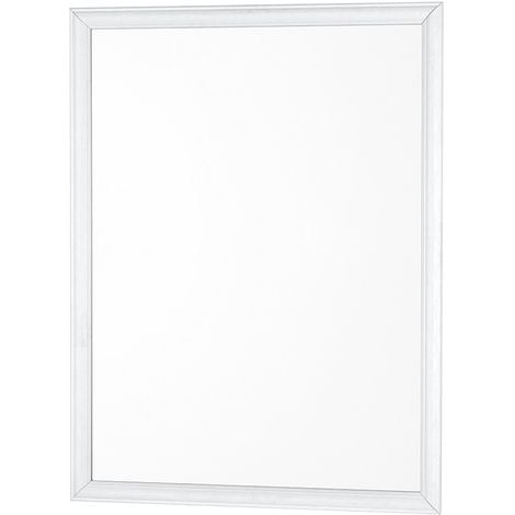 Specchio con Cornice ABS Bianca 46x56 cm Arredo Moderno