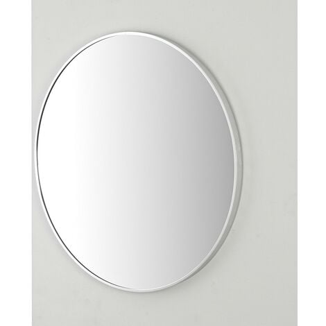 Specchio cornice argento
