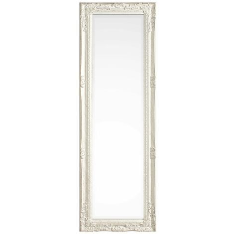 Specchio con cornice Miro in legno - Dimensione specchio 30x120 - Cornice 42x132