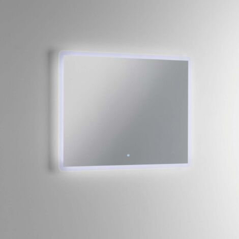 Specchio con Lampada a LED in 85x2,5x65cm TFT Luna Specchio
