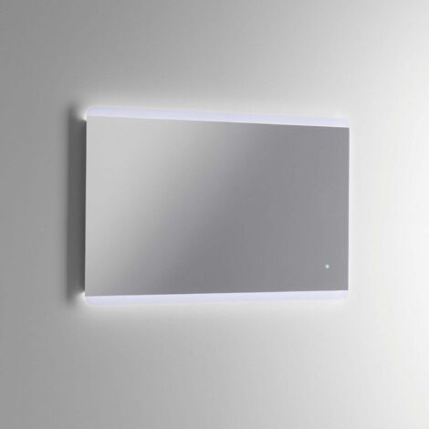Specchio con Lampada a LED in 90x2,5x60cm TFT Rob Trasparente
