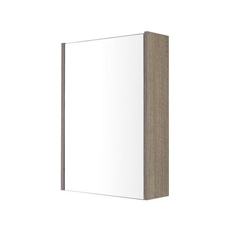 SPECCHIO CONTENITORE MONDO 50X16XH70CM ROVERE SCUR