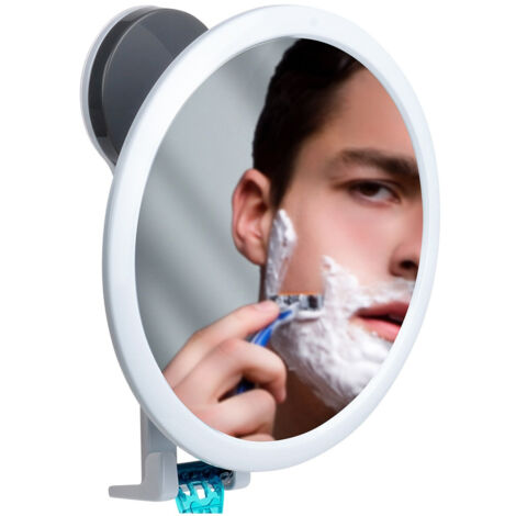 SPECCHIO COSMETICO INGRANDENTE CON VENTOSA PER IL TRUCCO IN BAGNO