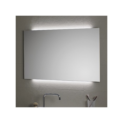 Specchio da bagno 80x60 cm koh-i-noor modello AMBIENTE LED con retro illuminazione