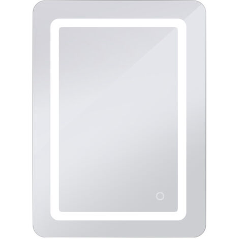 Specchio da bagno a LED in alluminio70 × 50 cmTouch