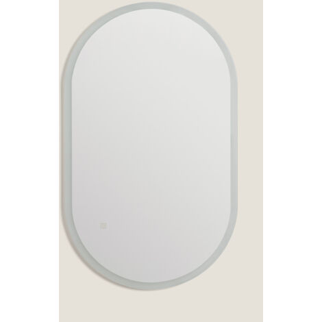 Specchio da Bagno con Luce LED e Antiappannamento 100x60 cm Ona Selezionabile (Caldo-Naturale-Freddo)