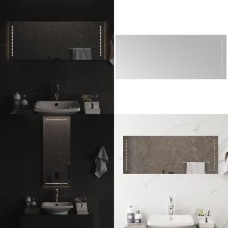 Specchio da Bagno con Luci LED 40x100 cm - Specchio da trucco - Specchio da bagno impermeabile