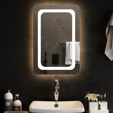 STARLEAD Specchio-Bagno-con-Luce 60x80 cm, Specchio-Bagno-LED con Bluetooth,  3 Temperature Colore, Dimmerabile, Antifog, IP44 Specchio-Bagno, Funzione  Memoria, Orizzontale & Verticale : : Casa e cucina