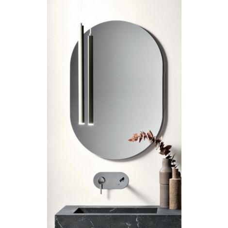 Specchio da bagno GUINEA 60X90 cm Ovale