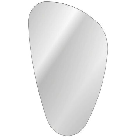 Specchio da bagno LED rettangolare 80x40 cm design moderno
